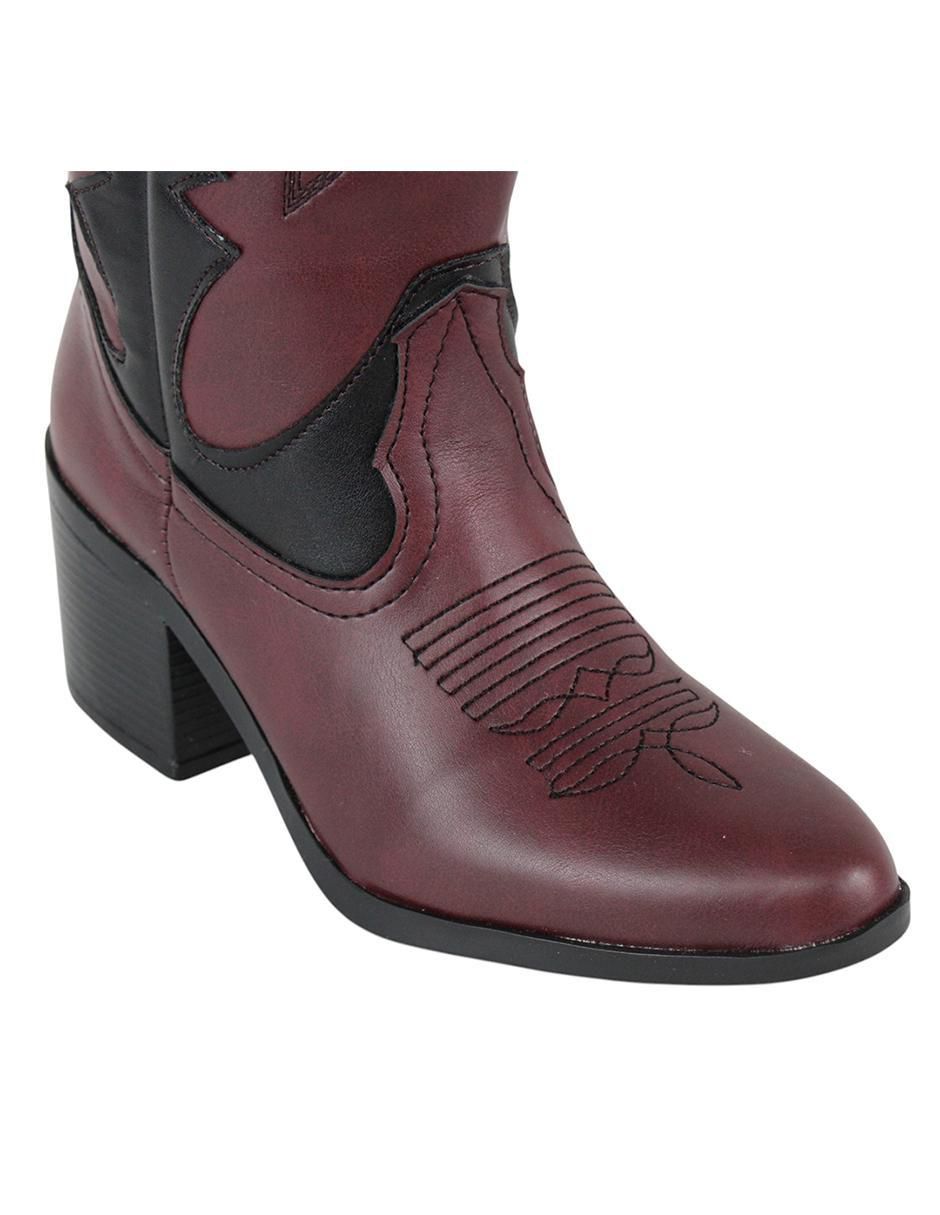 Bota cowboy abajo de la rodilla para mujer 4