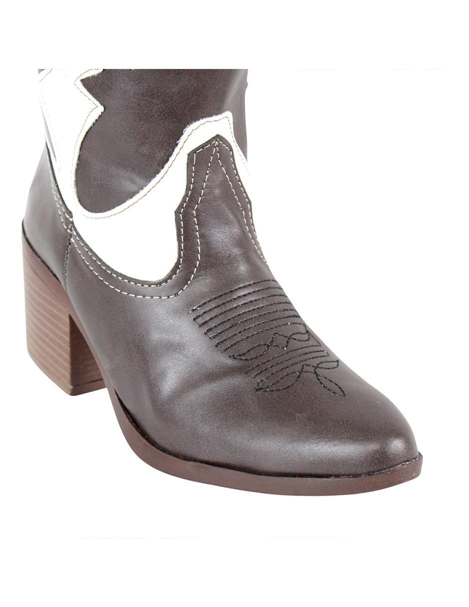 Bota cowboy abajo de la rodilla para mujer 10