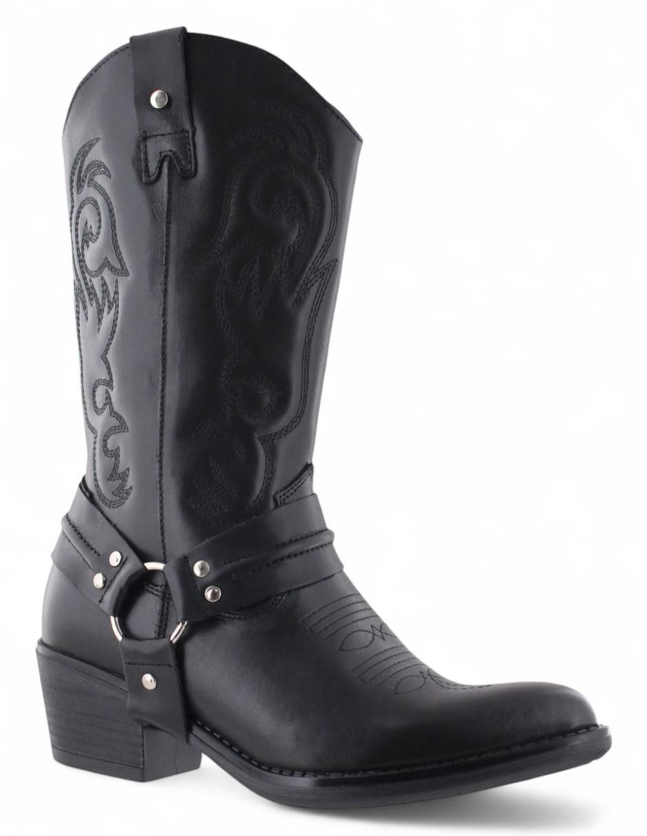 Bota cowboy abajo de la rodilla Dakota para mujer
