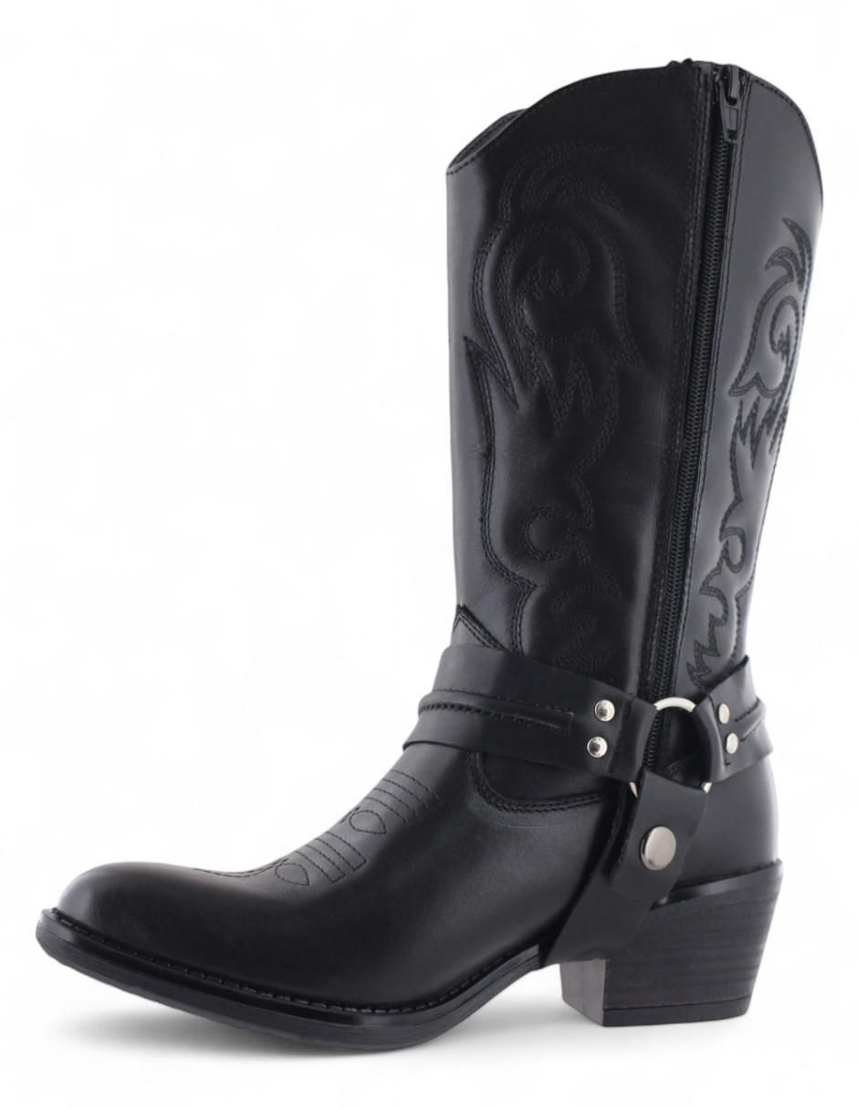 Bota cowboy abajo de la rodilla Dakota para mujer 2