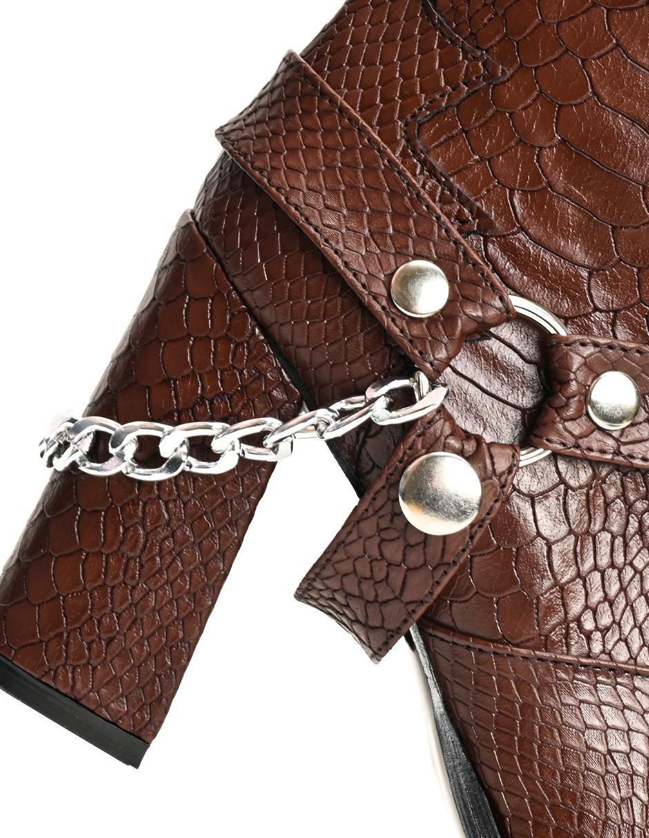 Bota abajo de la rodilla amaro vignelli moda "de" sintético "para mujer"