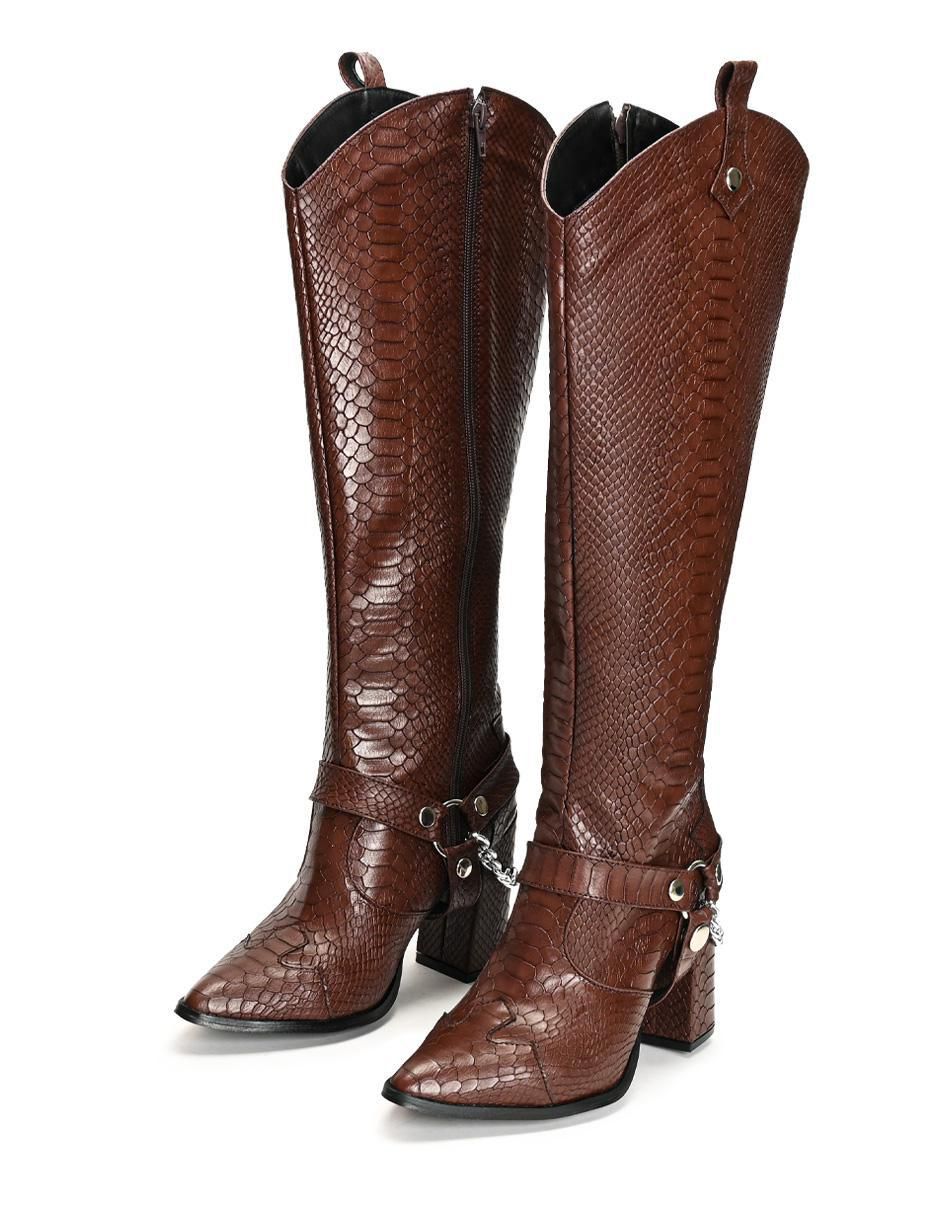 Bota abajo de la rodilla amaro vignelli moda "de" sintético "para mujer"