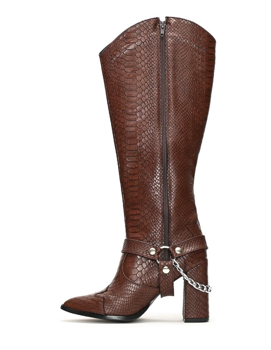 Bota abajo de la rodilla amaro vignelli moda "de" sintético "para mujer"