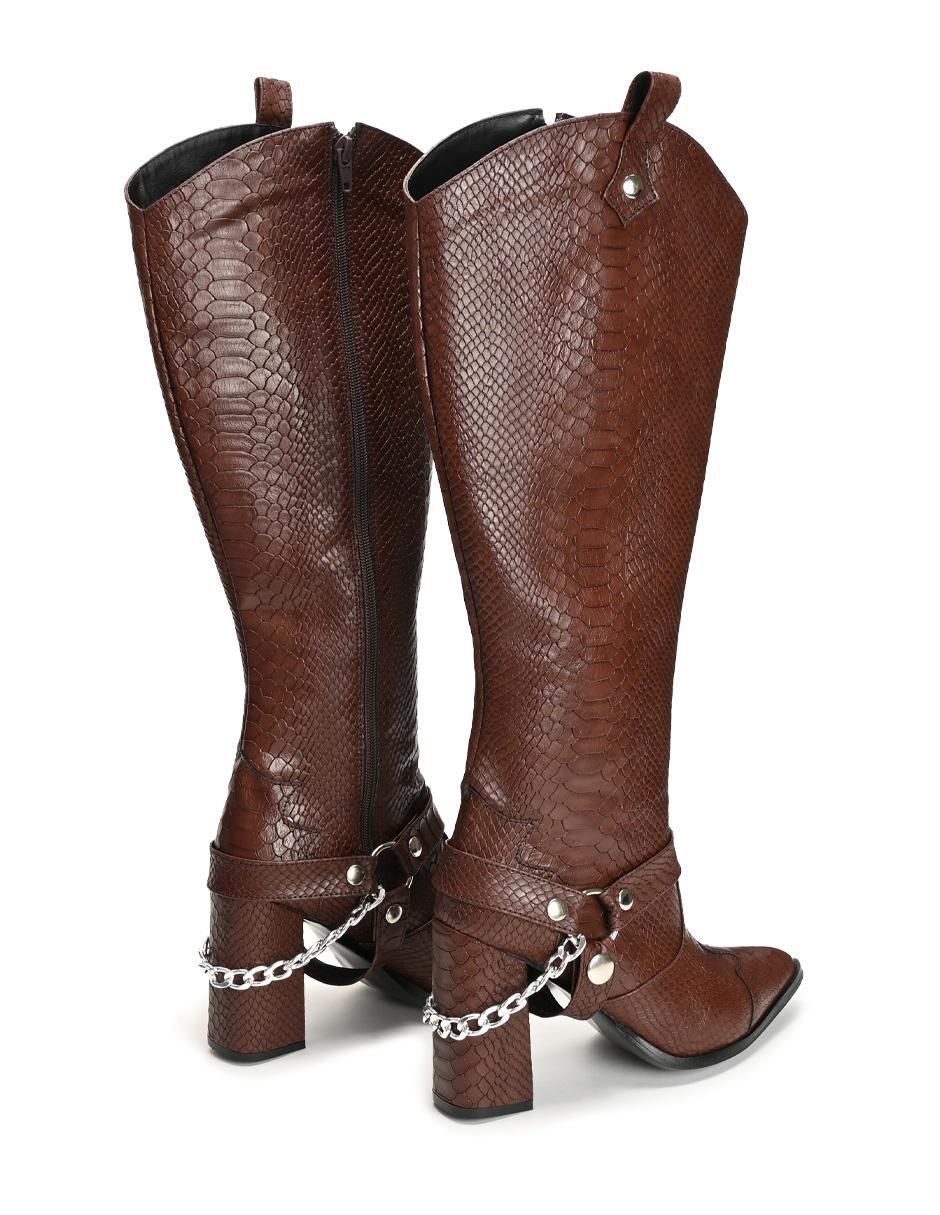 Bota abajo de la rodilla amaro vignelli moda "de" sintético "para mujer"