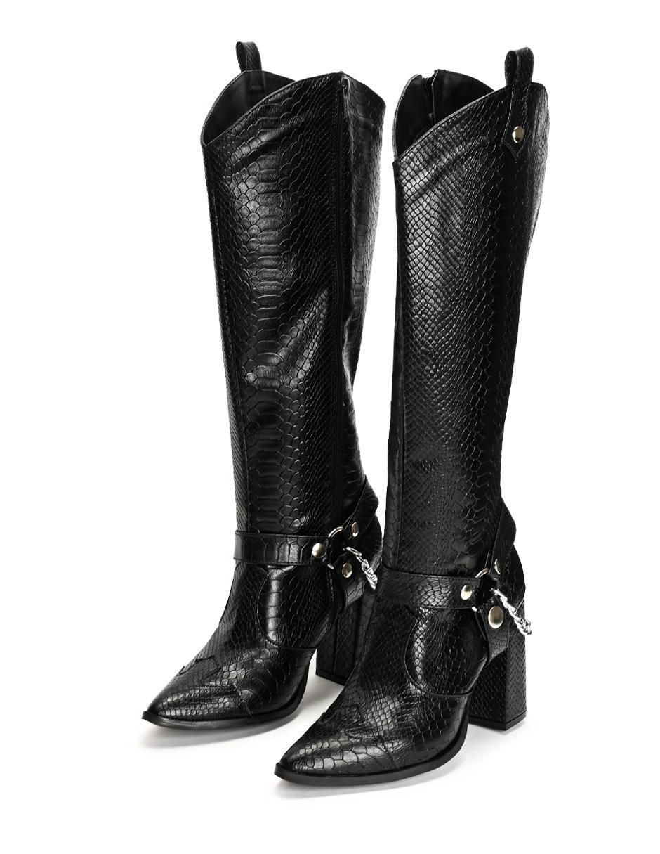 Bota abajo de la rodilla amaro vignelli moda "de" sintético "para mujer"