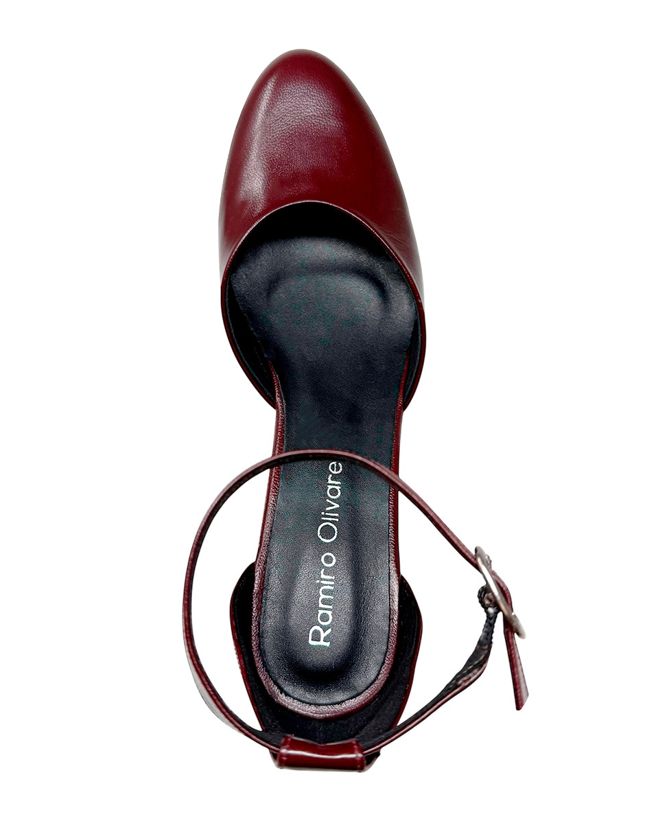 Zapatilla de piel 4