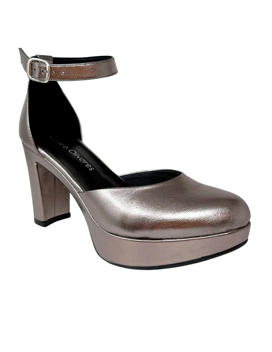 Zapatilla de piel Zapatilla de piel