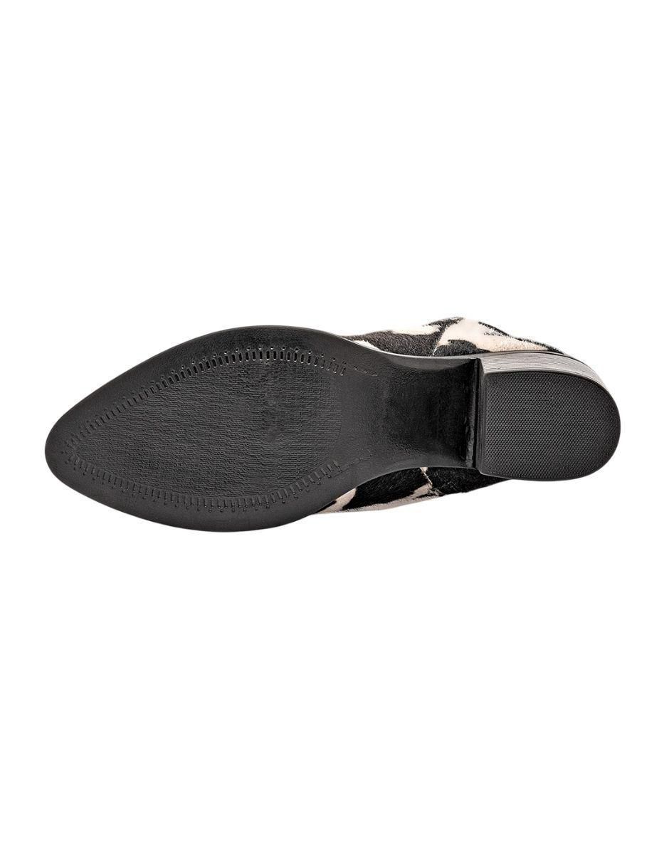 Bota cowboy al tobillo para mujer 2