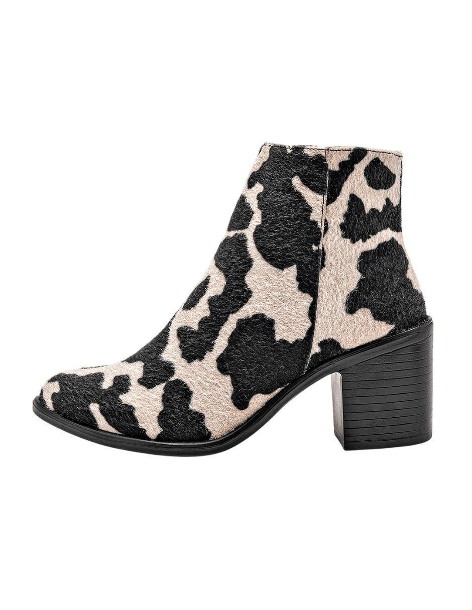 Bota cowboy al tobillo para mujer 3