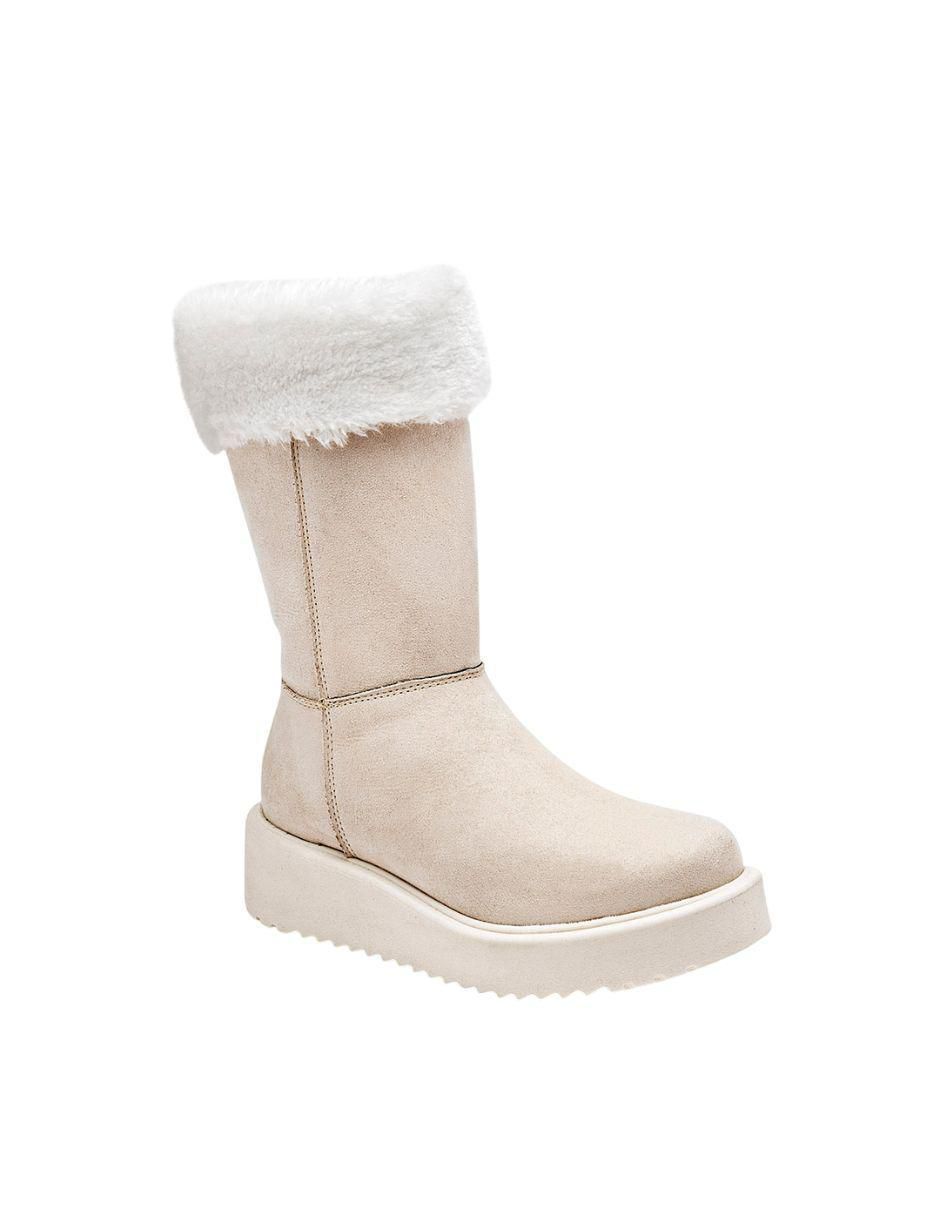 Bota media pierna para mujer