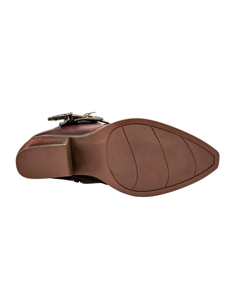 Bota cowboy al tobillo para mujer 2