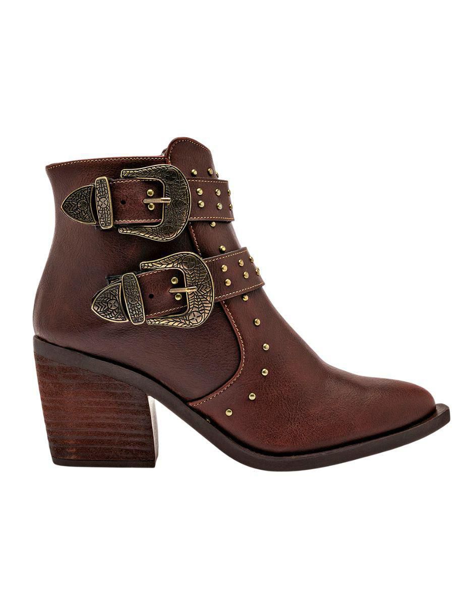 Bota cowboy al tobillo para mujer 3