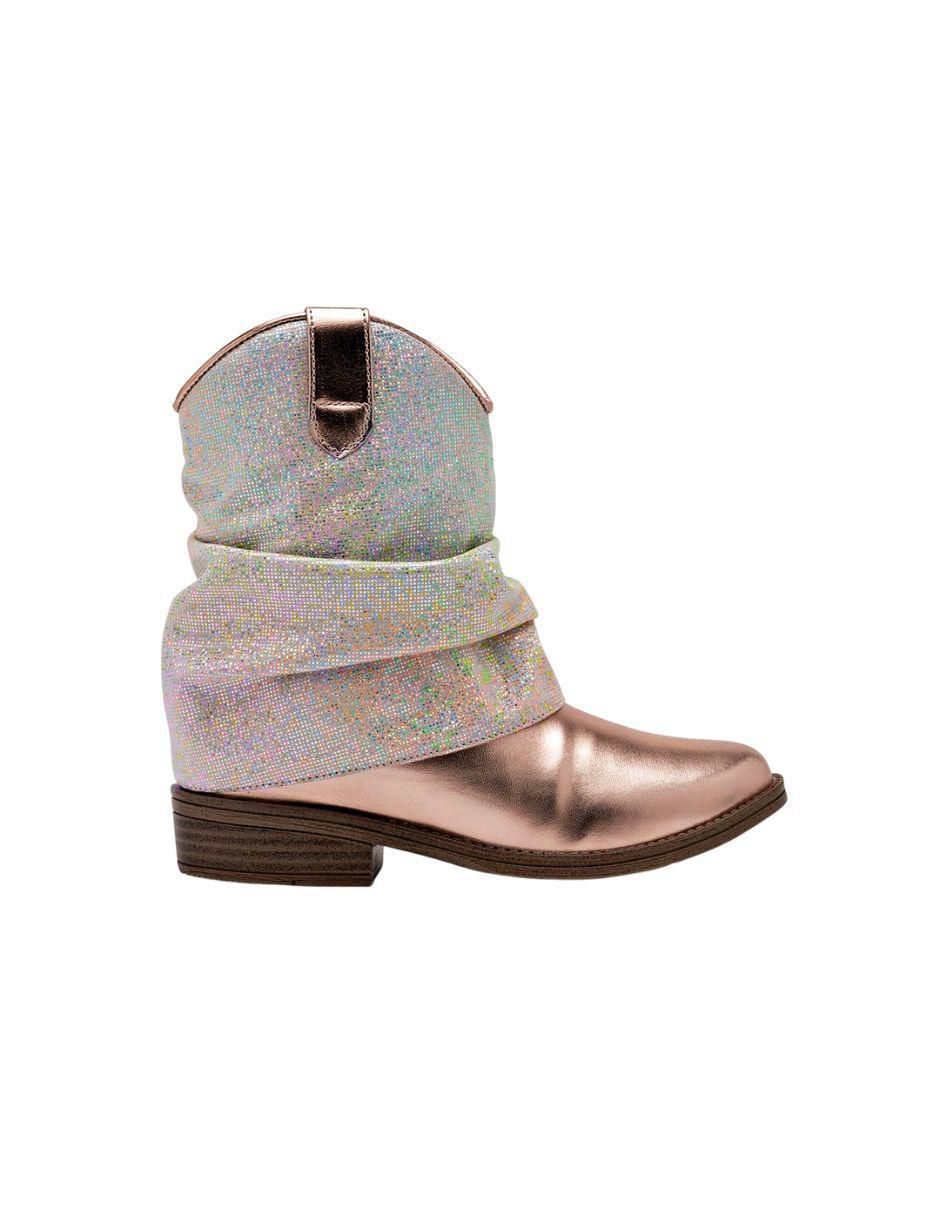 Bota cowboy al tobillo para mujer 3