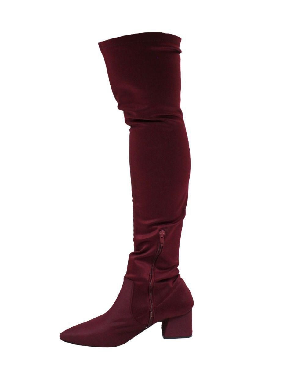 Bota arriba de la rodilla para mujer 4