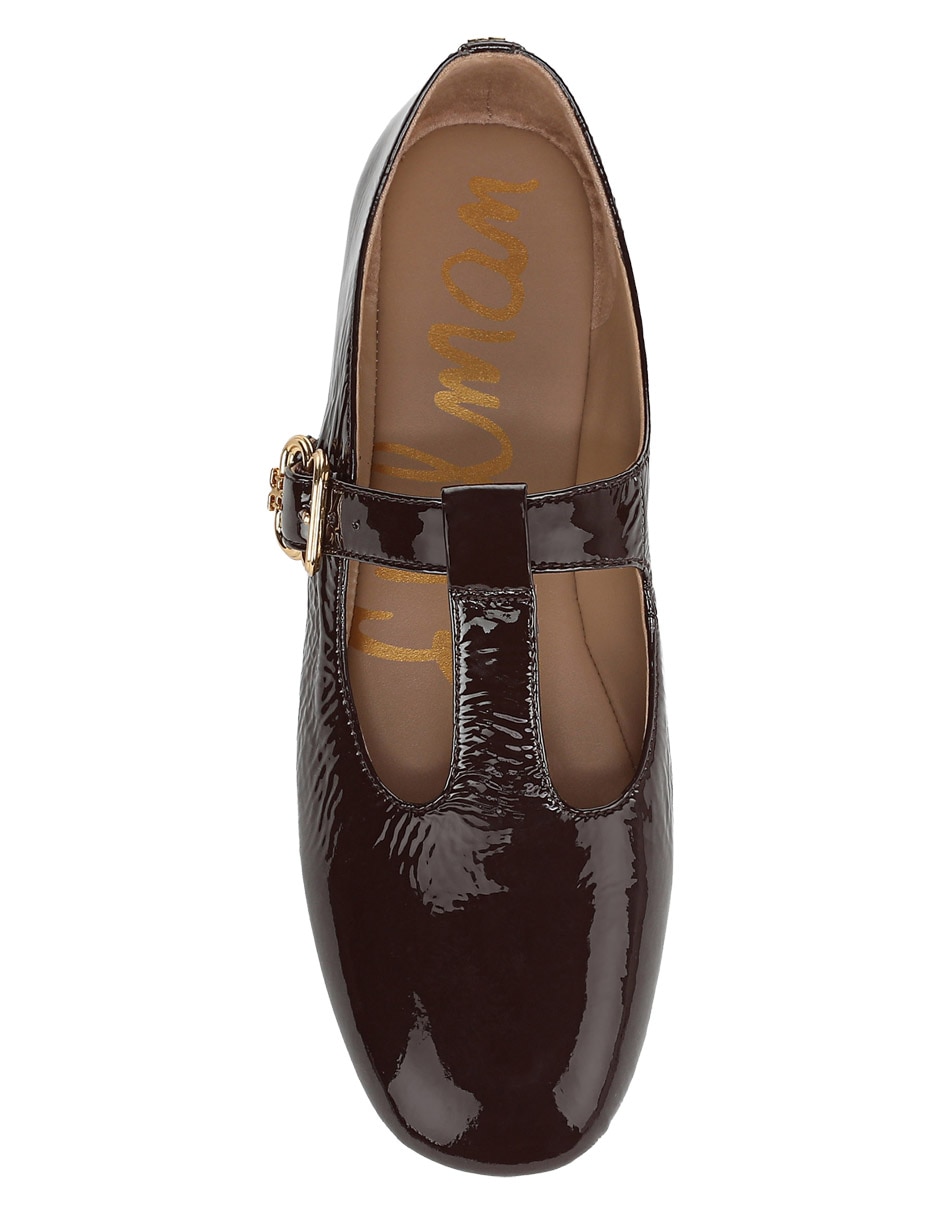 Balerina de piel para mujer 5