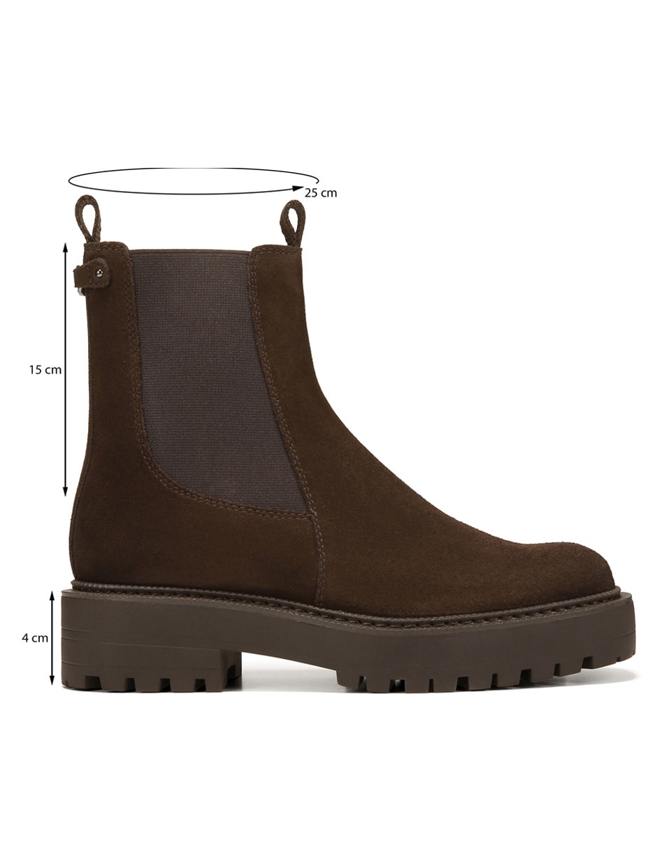 Bota arriba del tobillo para mujer 7