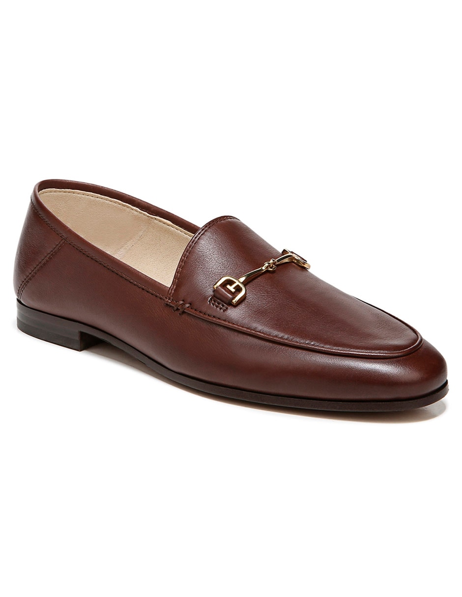 Mocasín de piel para mujer