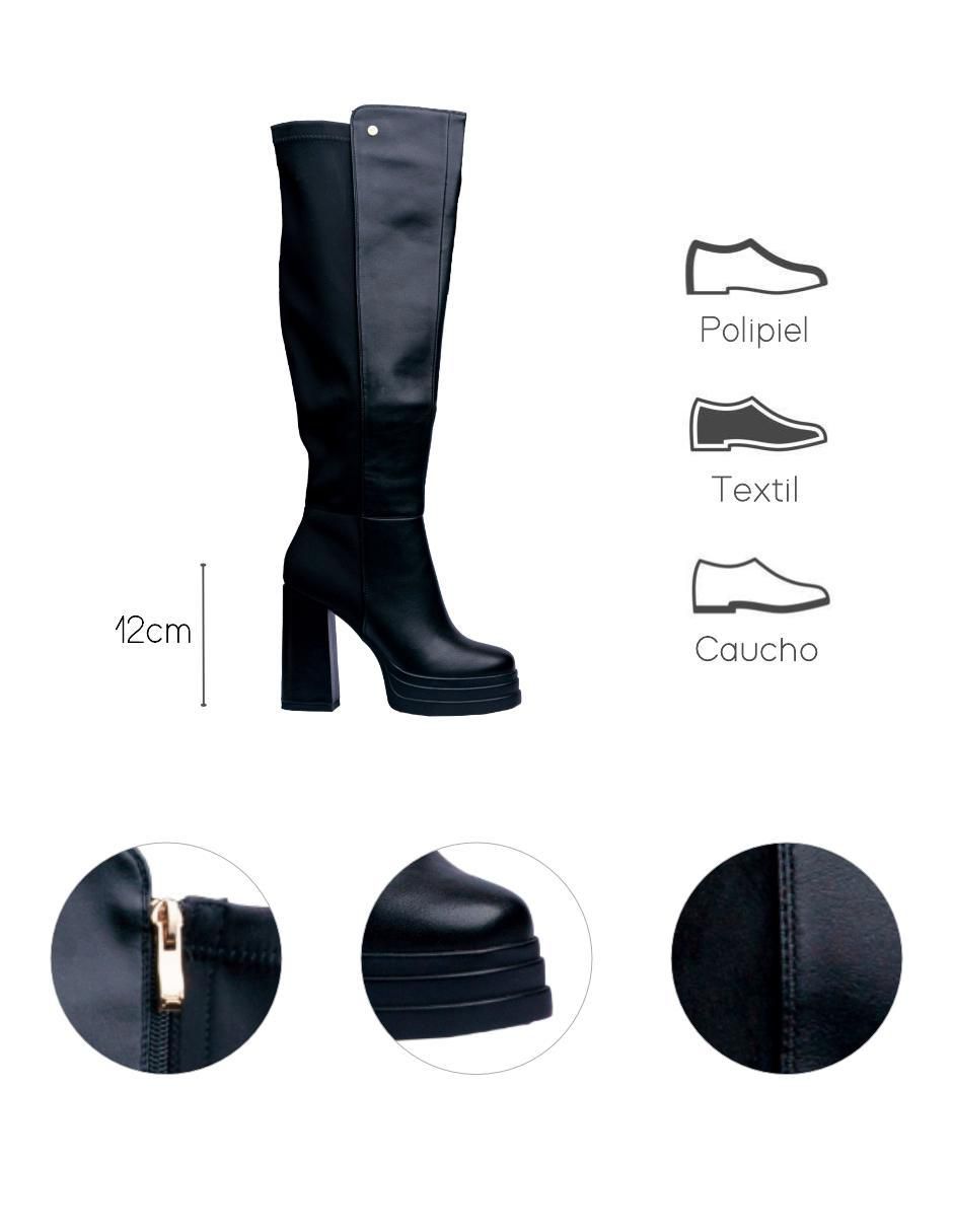 Bota arriba de la rodilla para mujer 7
