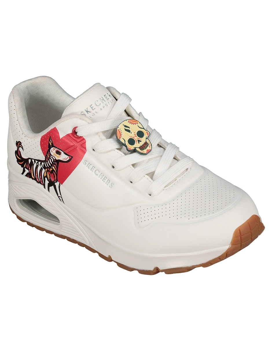 Tenis Skechers Uno Día de Muertos para mujer Liverpool