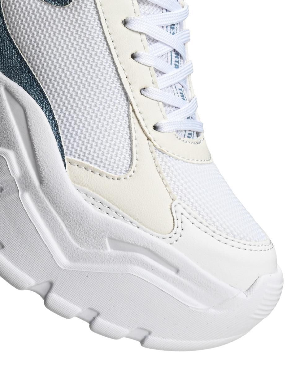 Tenis Deluxe Chunky Denim para mujer 2