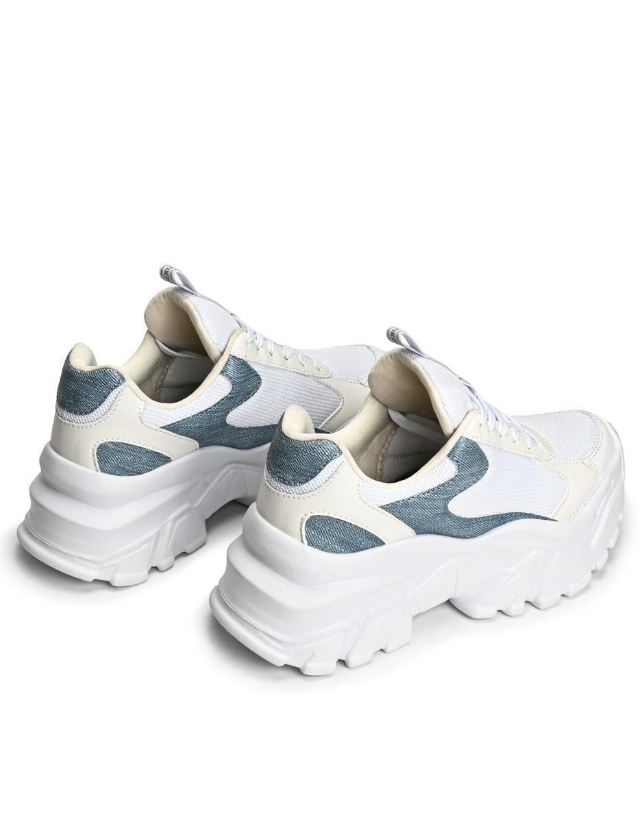 Tenis Deluxe Chunky Denim para mujer 5