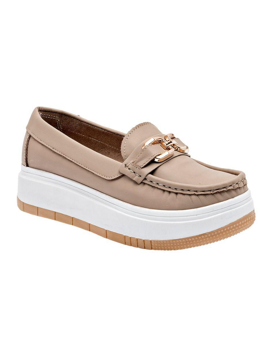 Zapato de piel para mujer