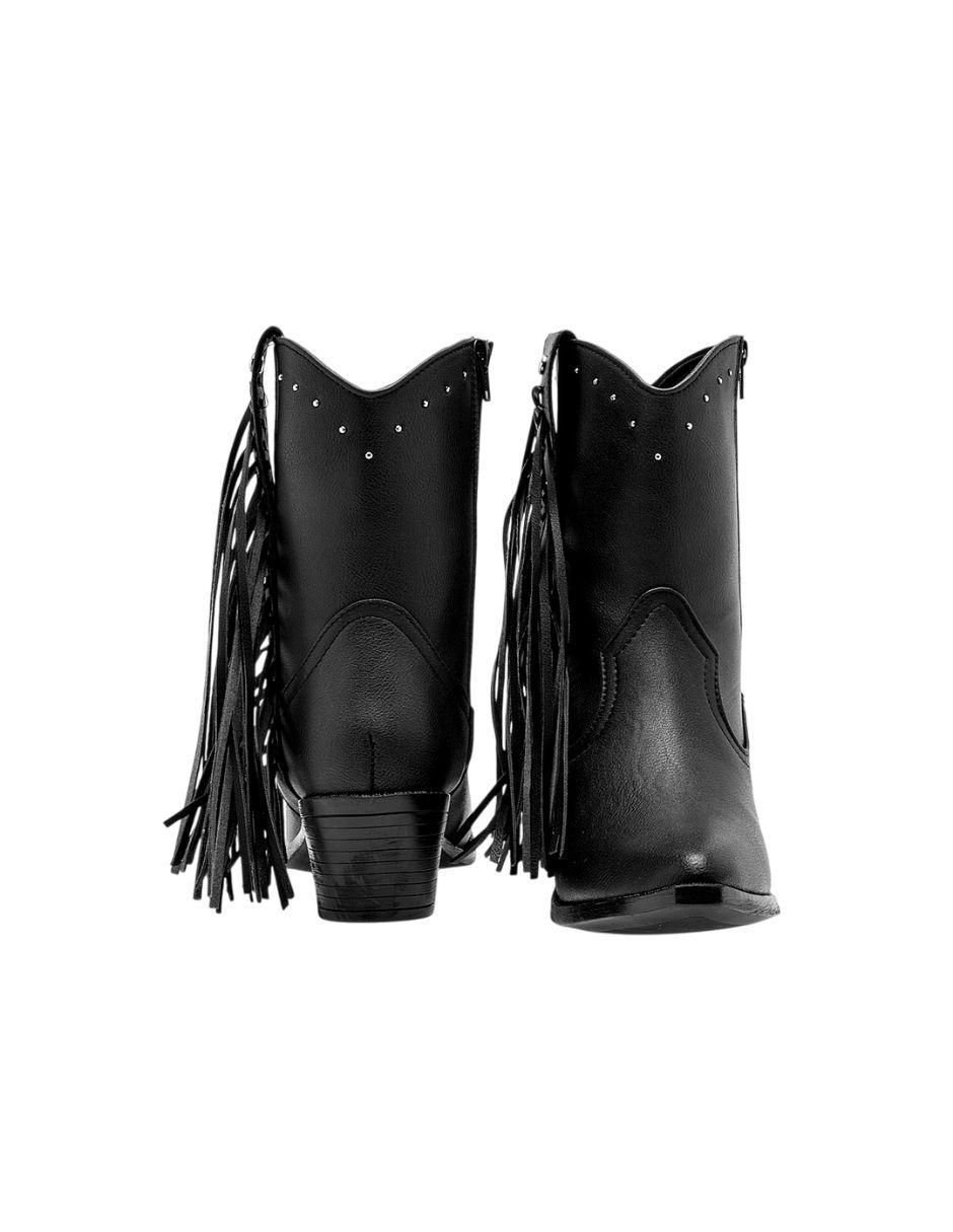 Bota cowboy media pierna para mujer 2