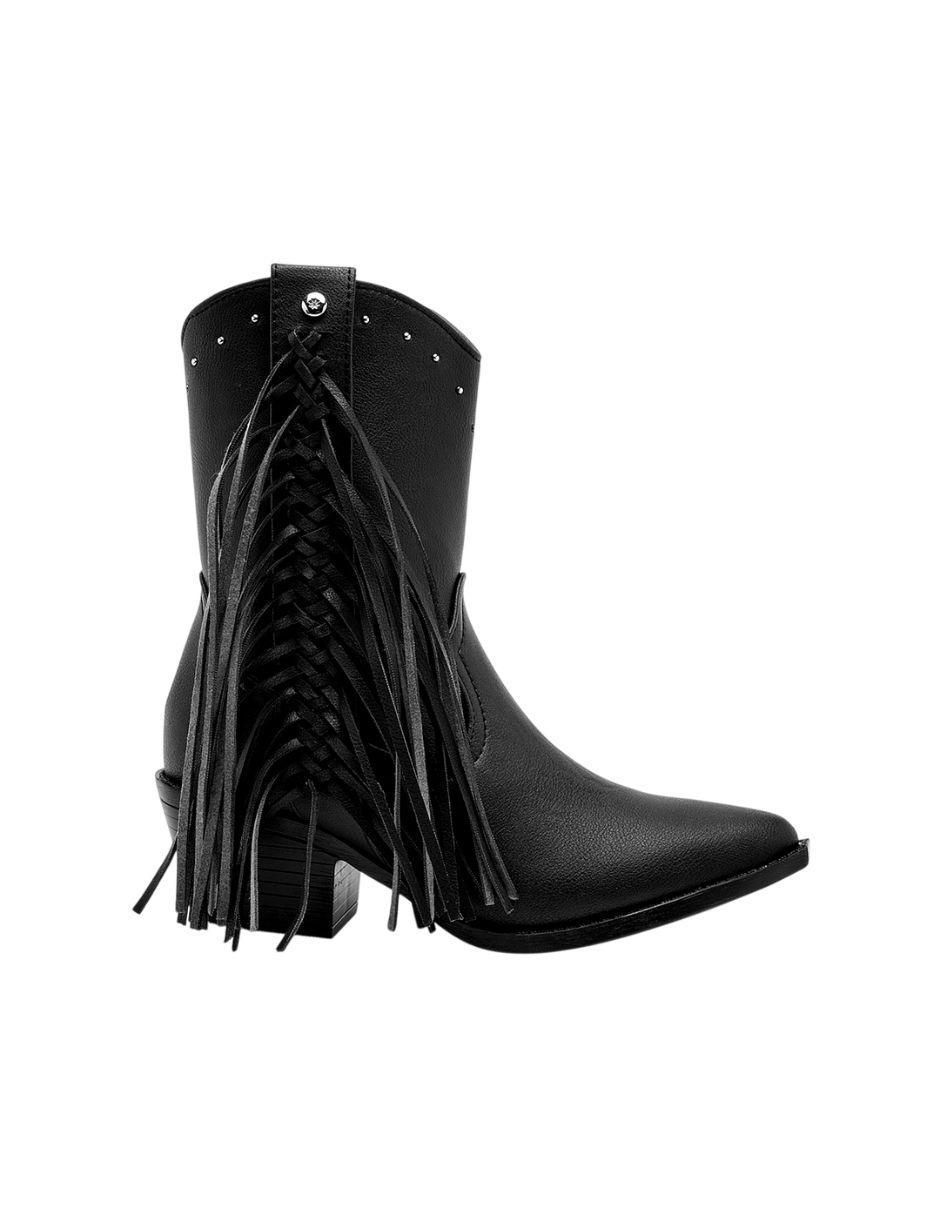 Bota cowboy media pierna para mujer 3