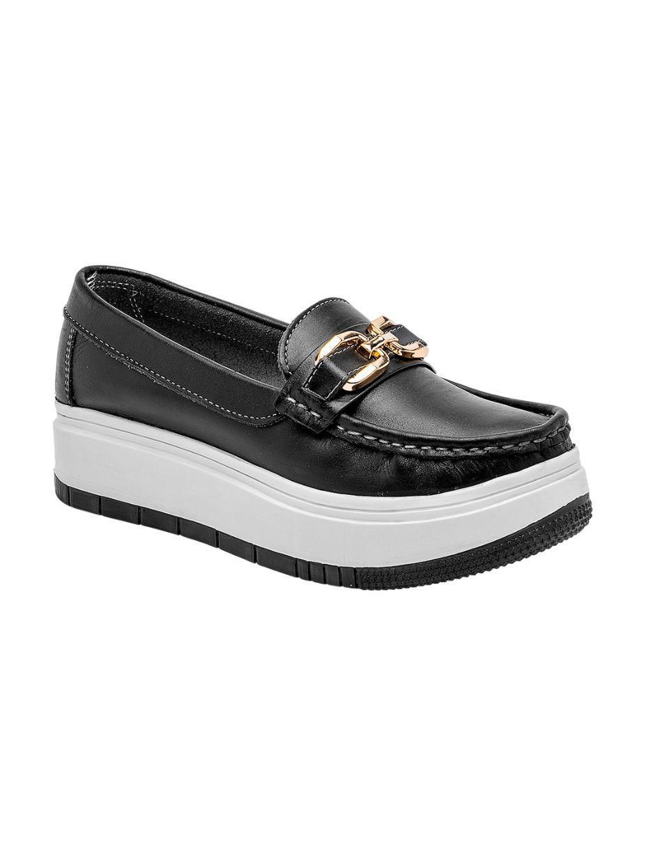 Zapato de piel para mujer