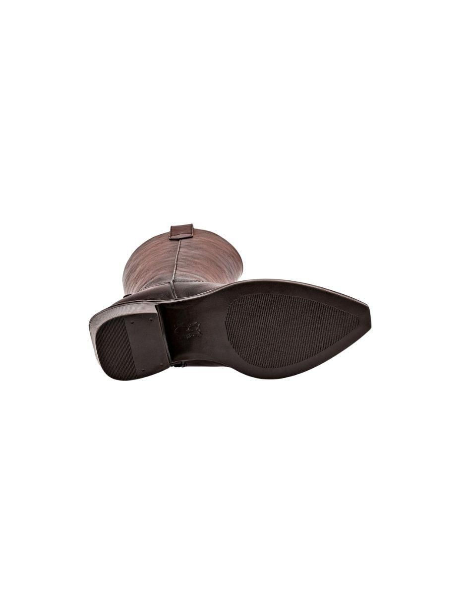 Bota cowboy media pierna para mujer 2