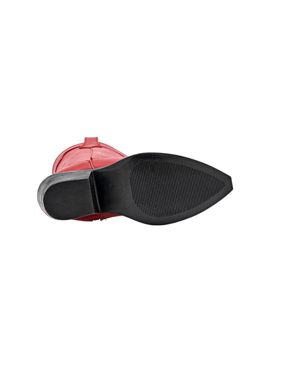 Bota cowboy media pierna para mujer 2
