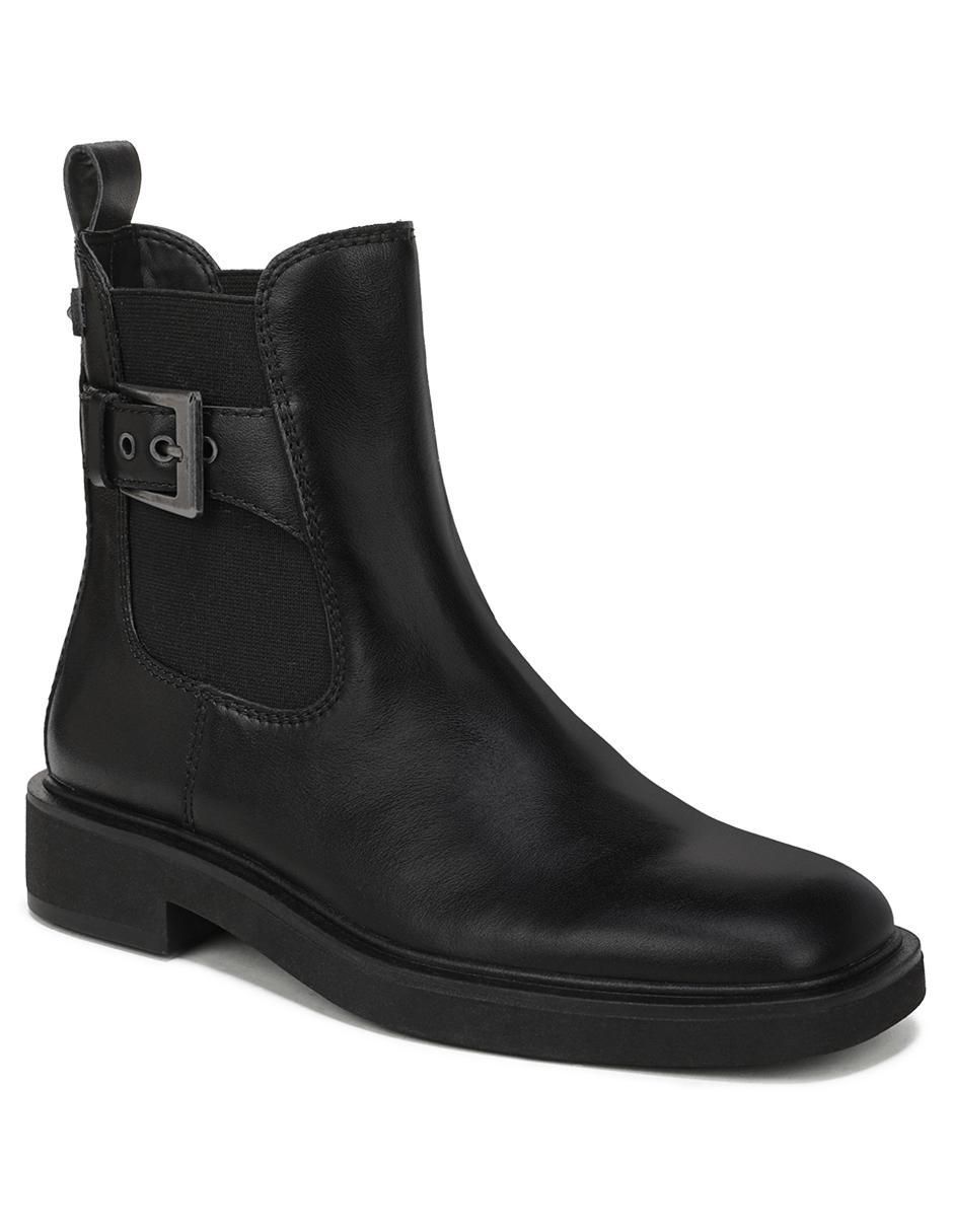 Bota arriba del tobillo de piel para mujer