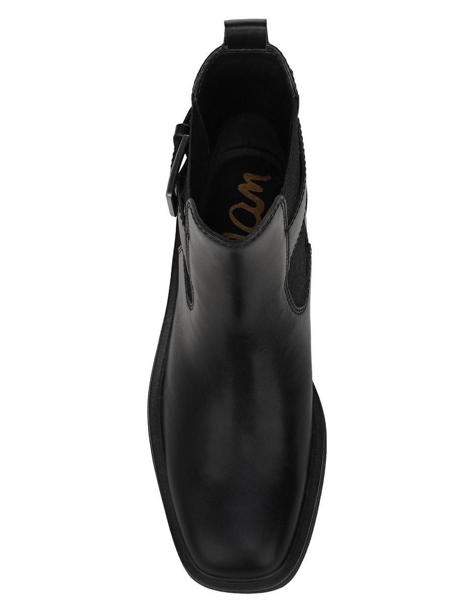 Bota arriba del tobillo de piel para mujer 6