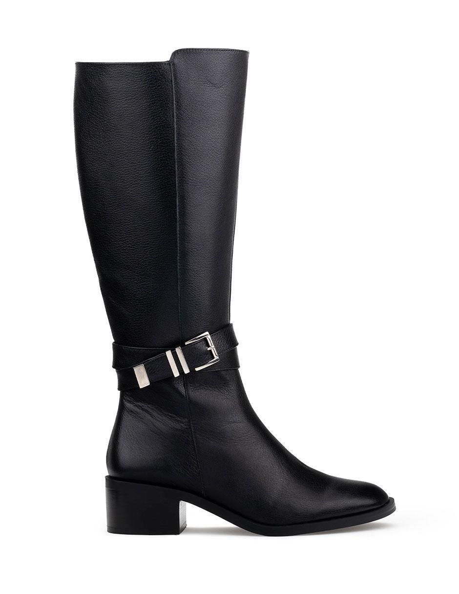 Bota abajo de la rodilla davenia bota larga davenia "de" piel "para mujer"