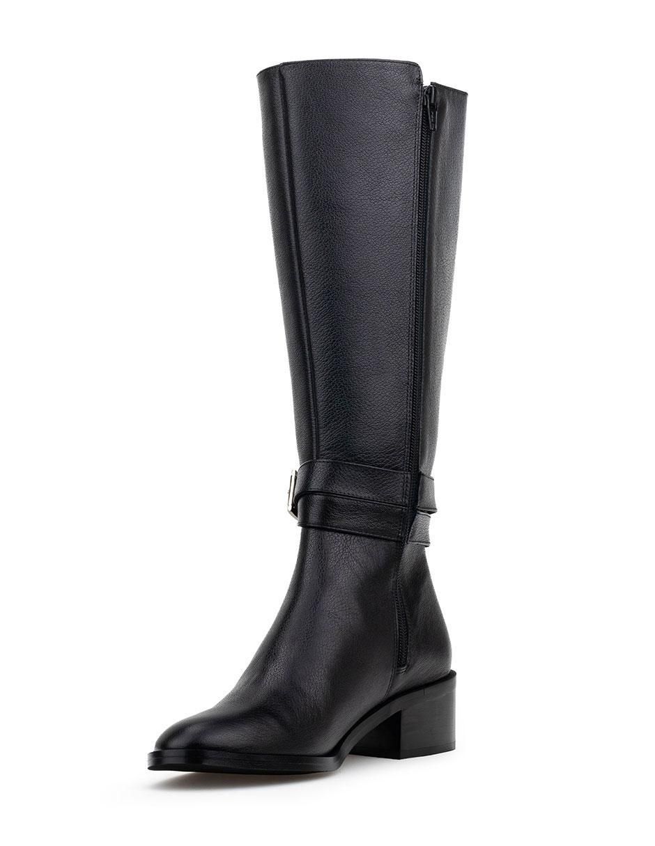 Bota abajo de la rodilla davenia bota larga davenia "de" piel "para mujer"