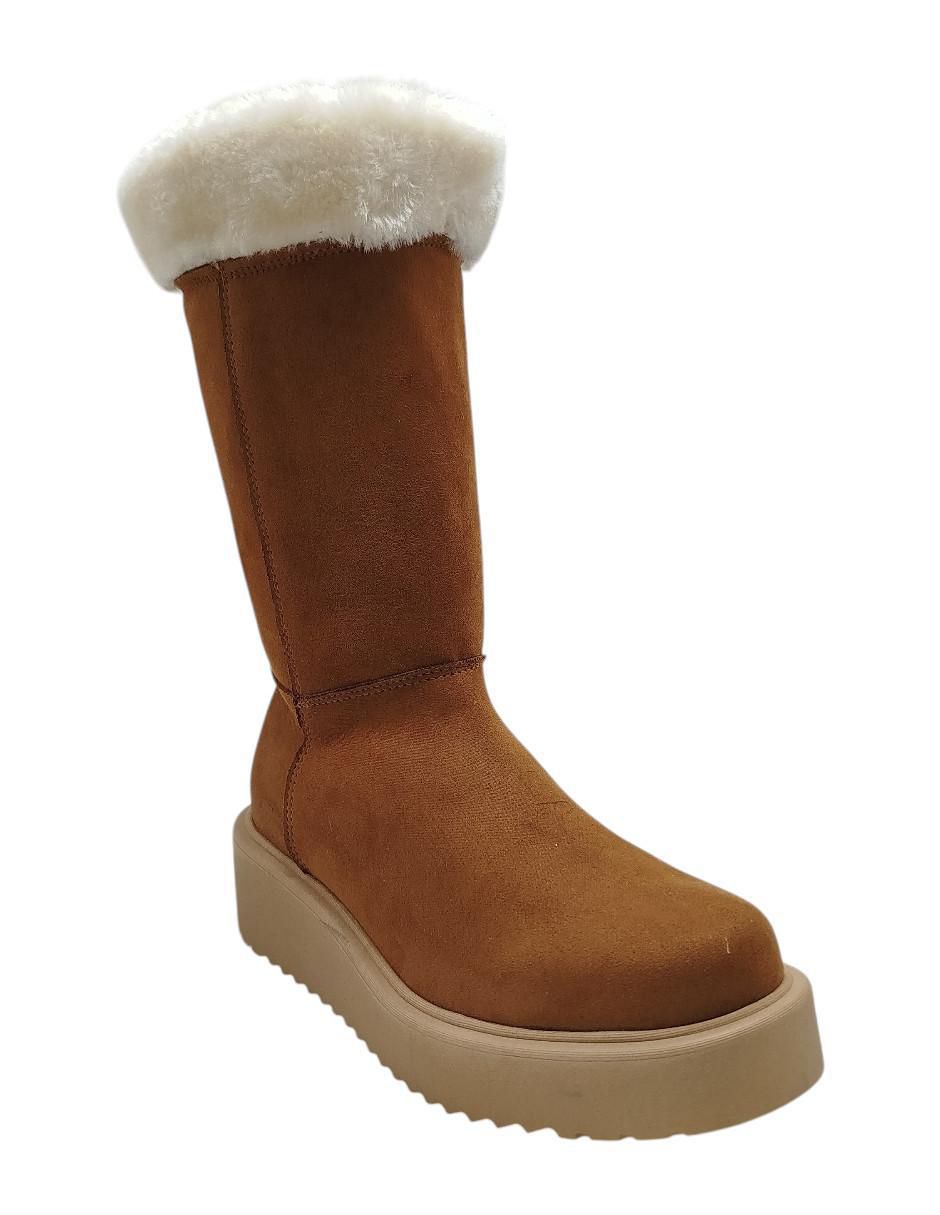 Bota media pierna para mujer