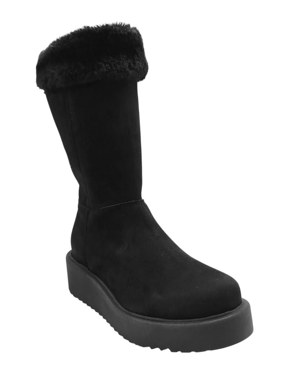 Bota media pierna been class no aplica "de" terciopelo "para mujer"