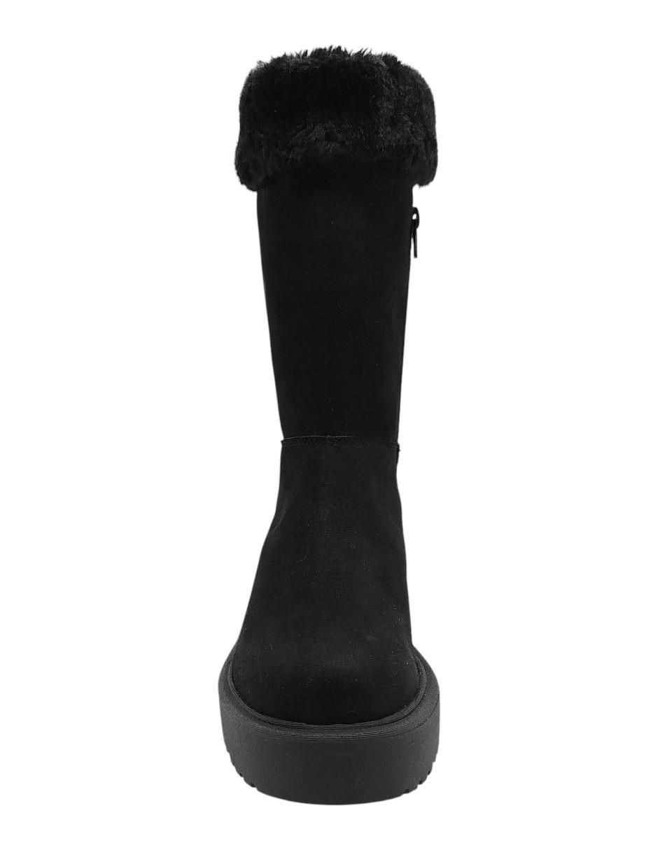 Bota media pierna been class no aplica "de" terciopelo "para mujer"
