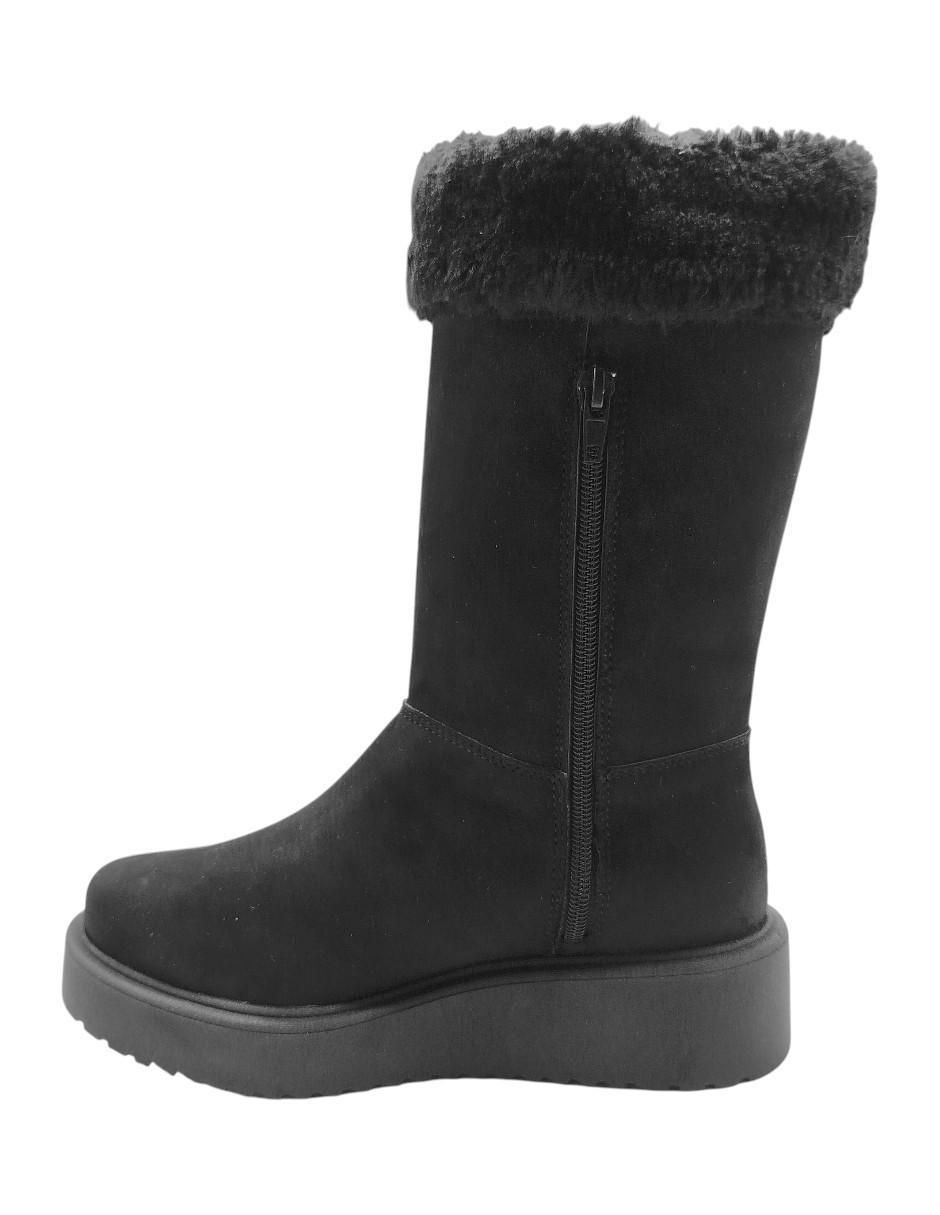 Bota media pierna been class no aplica "de" terciopelo "para mujer"