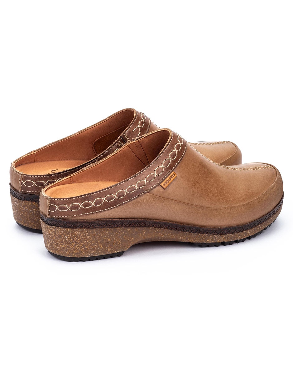 Zueco de piel para mujer 3