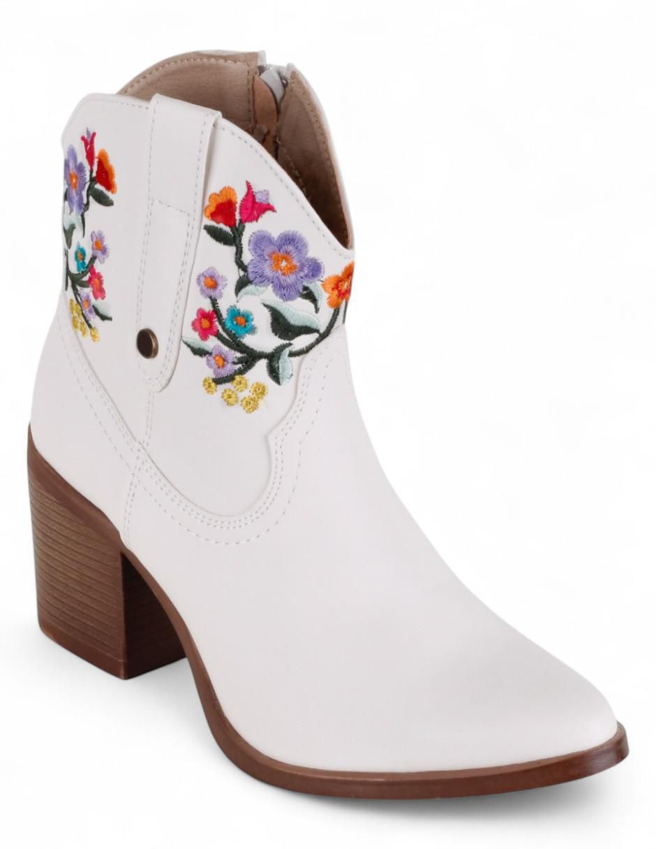 Bota cowboy arriba del tobillo Rbvegano para mujer