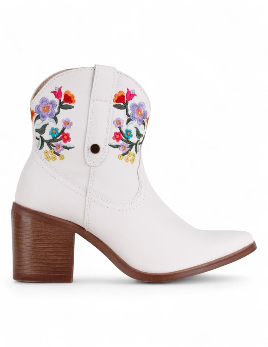 Bota cowboy arriba del tobillo Rbvegano para mujer 3