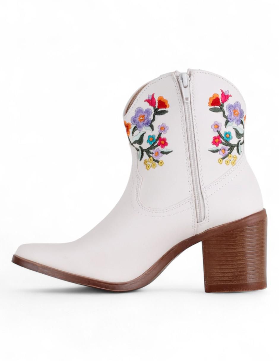Bota cowboy arriba del tobillo Rbvegano para mujer 4