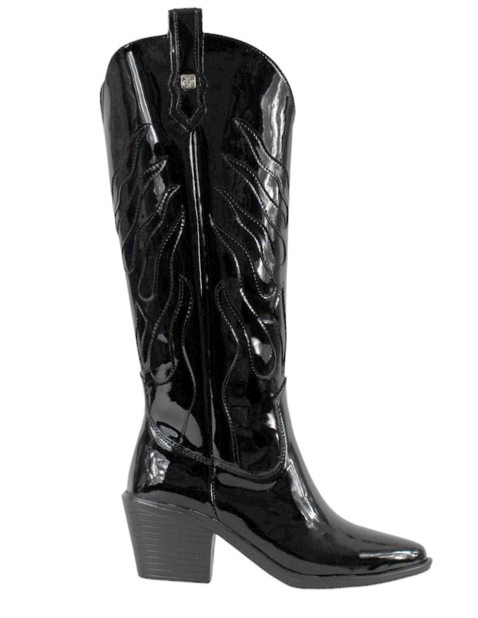 Bota cowboy abajo de la rodilla cowboy para mujer Bota cowboy abajo de la rodilla cowboy para mujer