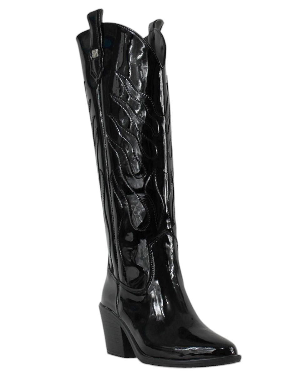 Bota cowboy abajo de la rodilla cowboy para mujer 2