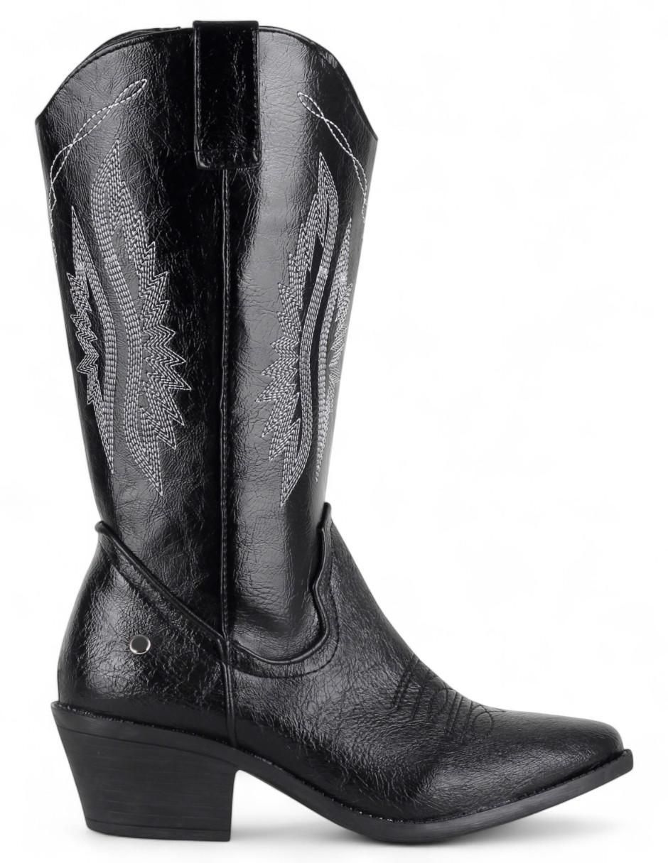 Bota cowboy abajo de la rodilla Rbvegano para mujer 2