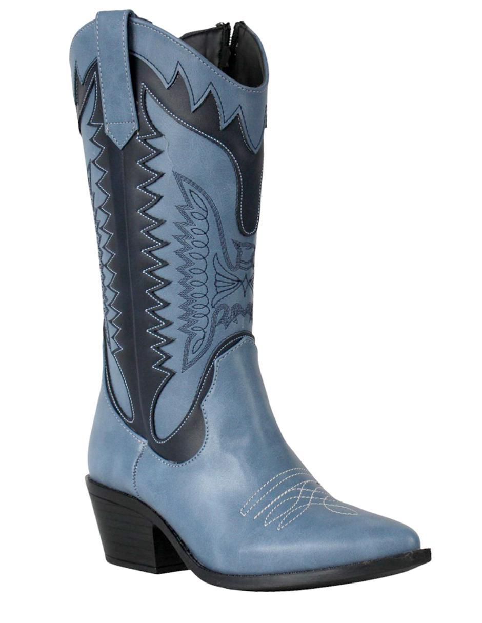 Bota cowboy abajo de la rodilla Vaquera para mujer 2