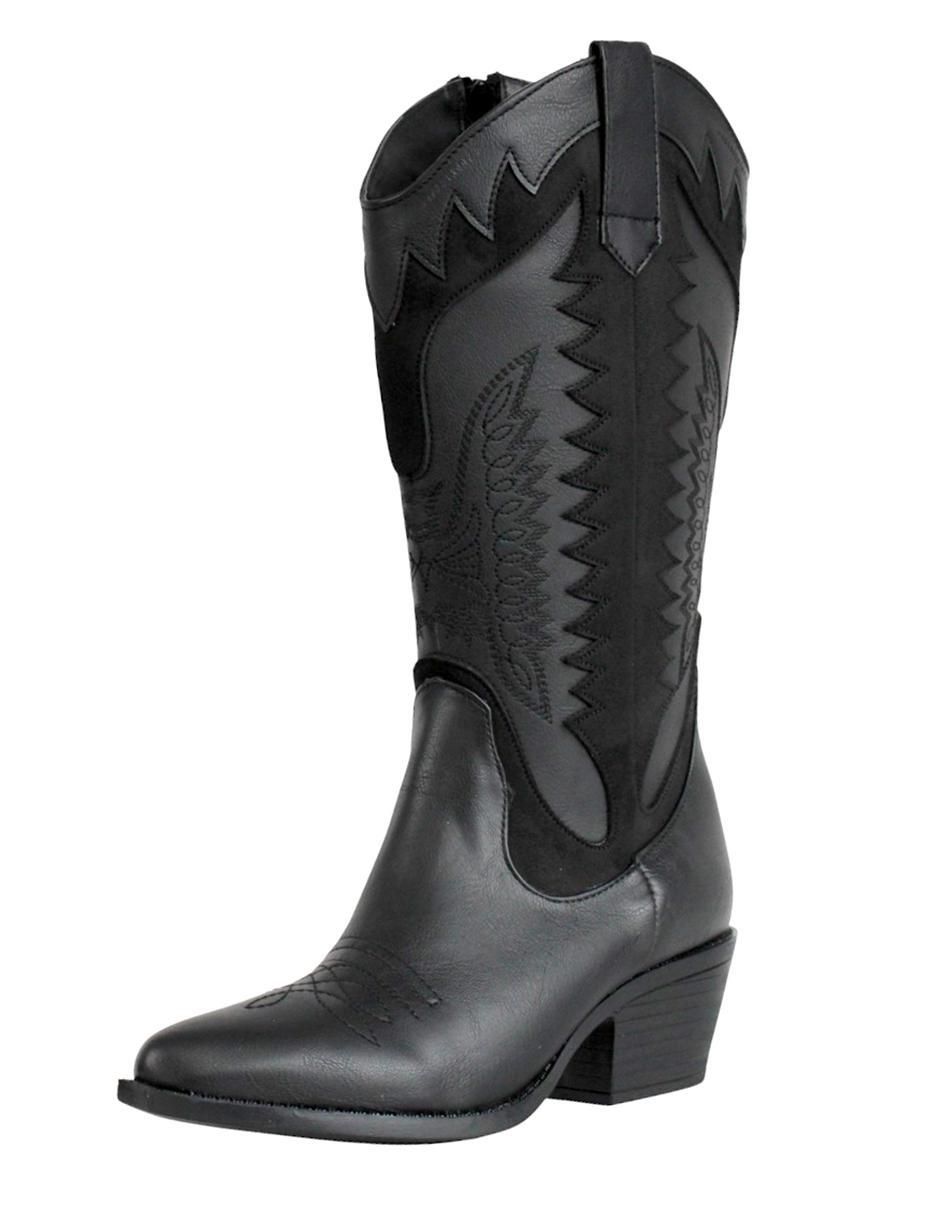 Bota cowboy abajo de la rodilla Vaquera para mujer 4