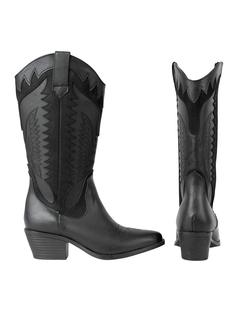 Bota cowboy abajo de la rodilla Vaquera para mujer 8