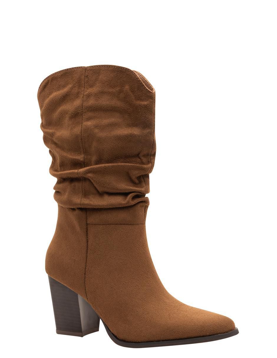 Bota media pierna para mujer